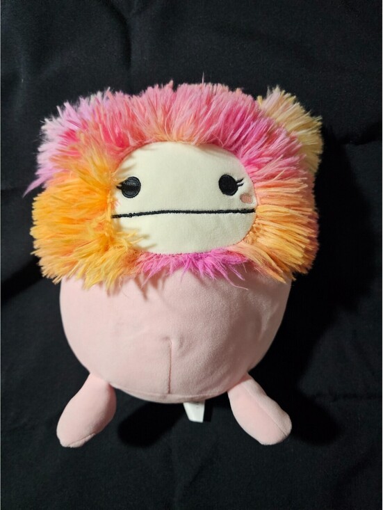 Kellytoy Other - 2023 Squishmallows Caparinne The Rainbow Pink Bigfoot Sasquatch Yeti 8" So Soft